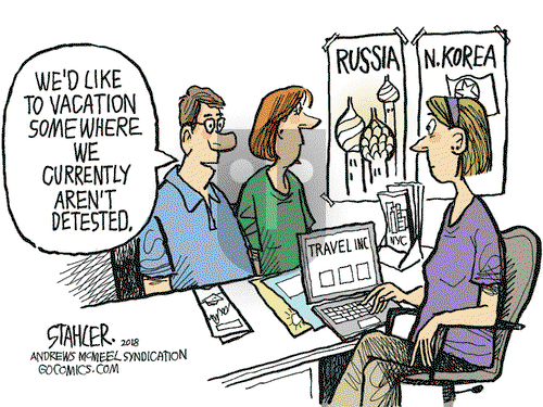 Jeff Stahler on Saturday June 30, 2018 Comic Strip