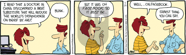 The Buckets on Wednesday May 14, 2014 Comic Strip