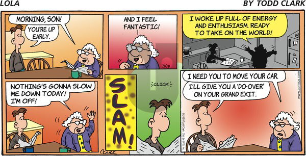 Lola on Sunday March 14, 2010 Comic Strip