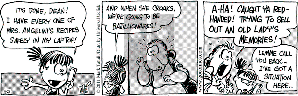 Heart of the City on Monday November 21, 2011 Comic Strip