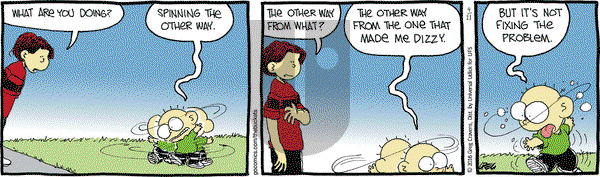 The Buckets on Monday April 11, 2016 Comic Strip