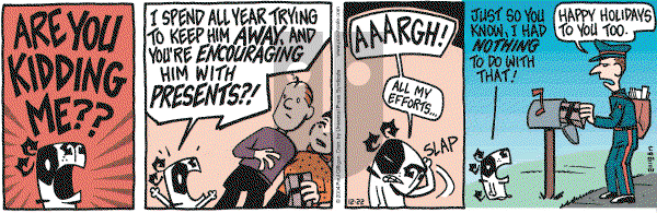 Pooch Cafe on Wednesday December 22, 2004 Comic Strip