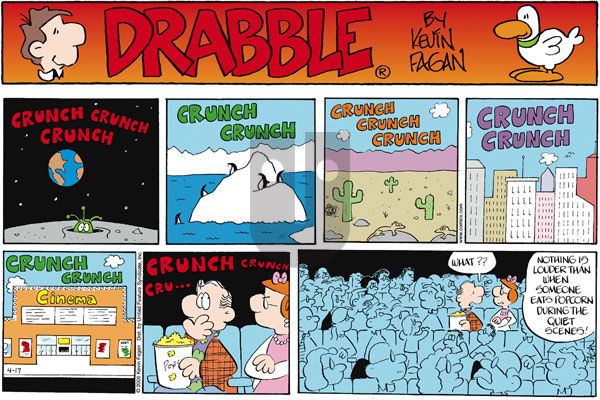 Drabble on Sunday April 17, 2005 Comic Strip