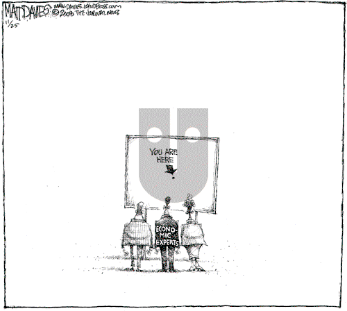 Matt Davies on Wednesday December 3, 2008 Comic Strip