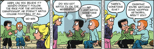 Cleats on Friday November 21, 2008 Comic Strip