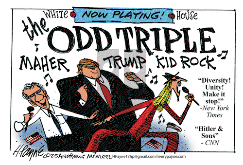 Henry Payne - Tuesday April 1, 2025 Comic Strip