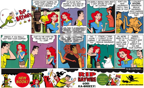 Rip Haywire on Sunday November 22, 2015 Comic Strip