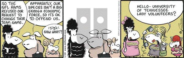 DeFlocked on Saturday January 18, 2014 Comic Strip