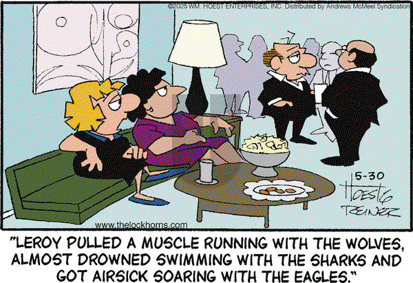 The Lockhorns on Friday May 30, 2025 Comic Strip