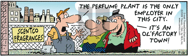 Frank and Ernest on Thursday October 1, 2009 Comic Strip