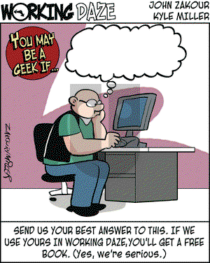 Working Daze on Friday March 7, 2008 Comic Strip