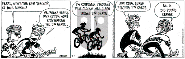 Frazz on Friday May 11, 2001 Comic Strip