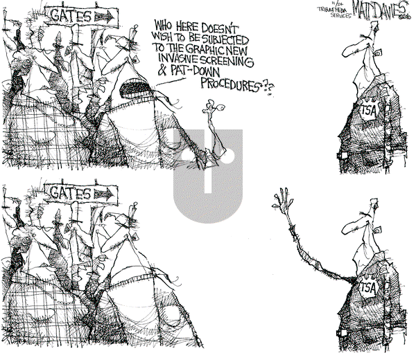 Matt Davies on Tuesday November 23, 2010 Comic Strip
