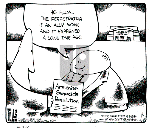 Tom Toles on Friday October 12, 2007 Comic Strip