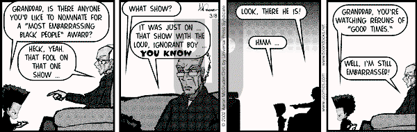 The Boondocks on Friday October 9, 2009 Comic Strip