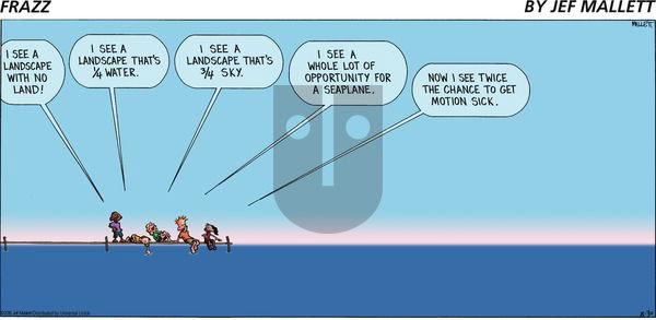 Frazz on Sunday August 30, 2015 Comic Strip
