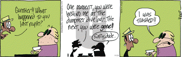 The Knight Life on Friday November 23, 2018 Comic Strip