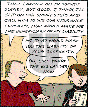 Real Life Adventures on Wednesday December 5, 2012 Comic Strip