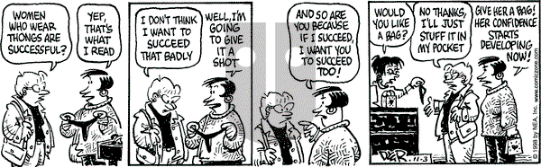 Betty on Tuesday November 3, 1998 Comic Strip