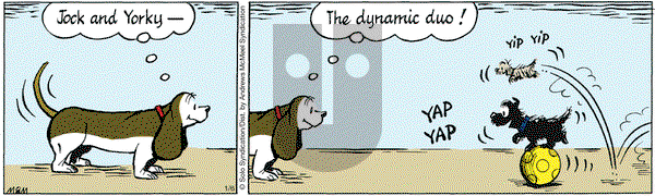 Fred Basset on Friday January 6, 2017 Comic Strip
