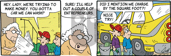 Lola on Wednesday April 12, 2017 Comic Strip
