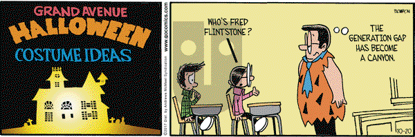 Grand Avenue on Friday October 20, 2017 Comic Strip