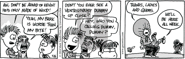 Heart of the City on Saturday April 26, 2014 Comic Strip