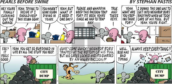 Pearls Before Swine on Sunday April 8, 2018 Comic Strip