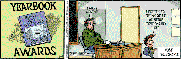 Grand Avenue on Thursday June 4, 2009 Comic Strip