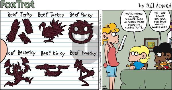 FoxTrot on Sunday June 12, 2016 Comic Strip