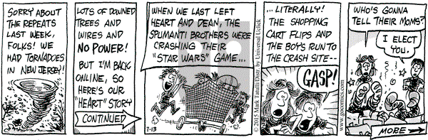 Heart of the City on Monday July 13, 2015 Comic Strip