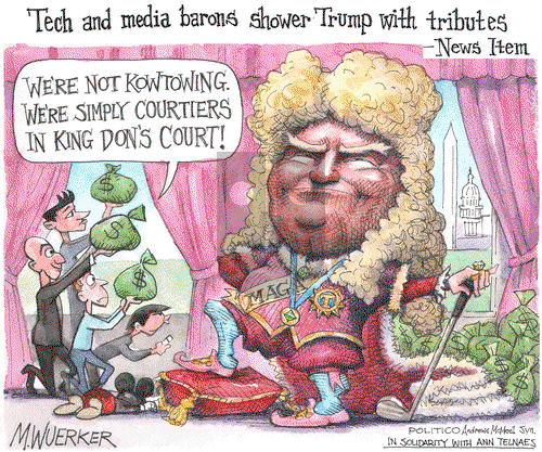 Matt Wuerker on Monday January 6, 2025 Comic Strip