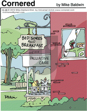 Cornered on Saturday December 28, 2013 Comic Strip