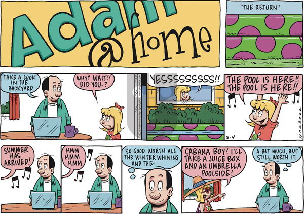 Adam@Home on Sunday May 4, 2025 Comic Strip