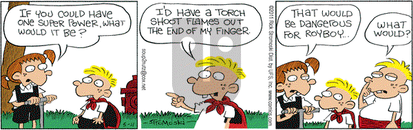 Soup to Nutz - Old on Wednesday May 11, 2011 Comic Strip