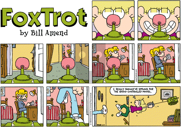 FoxTrot - Sunday March 15, 1998 Comic Strip