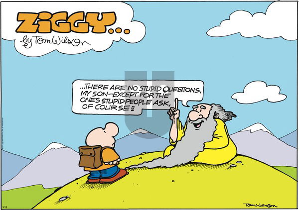 Ziggy on Sunday September 18, 2011 Comic Strip