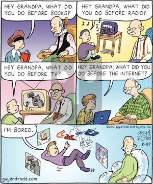 Brevity on Saturday August 7, 2010 Comic Strip