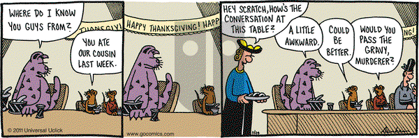 Overboard on Thursday November 24, 2011 Comic Strip