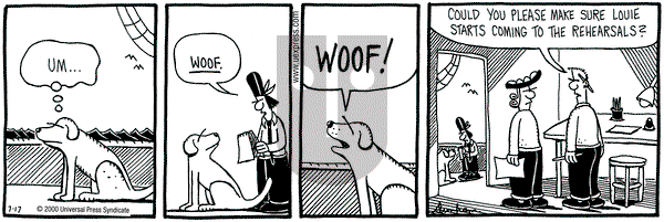 Overboard on Wednesday August 30, 2000 Comic Strip