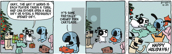 Pooch Cafe on Friday December 25, 2015 Comic Strip
