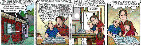 For Better or For Worse on Saturday July 21, 2007 Comic Strip