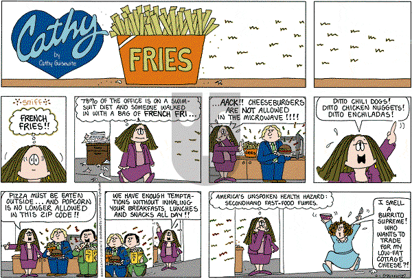 Cathy Classics - Sunday June 1, 2003 Comic Strip