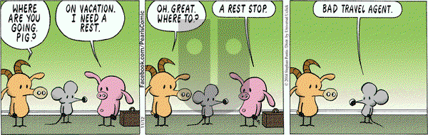 Pearls Before Swine - Wednesday November 12, 2014 Comic Strip