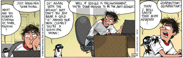 Get Fuzzy on Thursday October 12, 2006 Comic Strip
