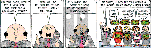 Cathy Classics - Tuesday January 2, 2001 Comic Strip