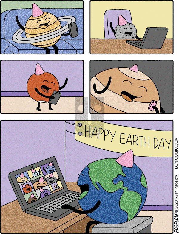 Buni on Wednesday April 22, 2020 Comic Strip