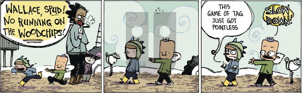 Wallace the Brave on Sunday January 14, 2018 Comic Strip