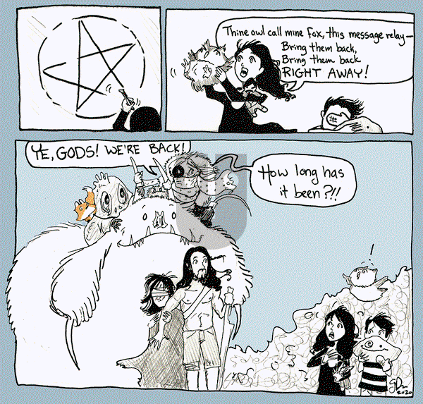 Swan Eaters on Friday October 9, 2020 Comic Strip