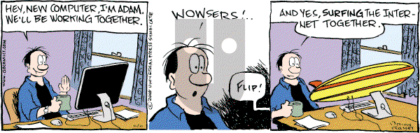 Adam@Home - Tuesday November 11, 2008 Comic Strip
